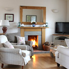 Kitchen and Living area of Arns Cottage