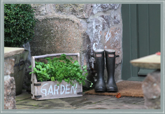 The Garden at The Arns Cottage