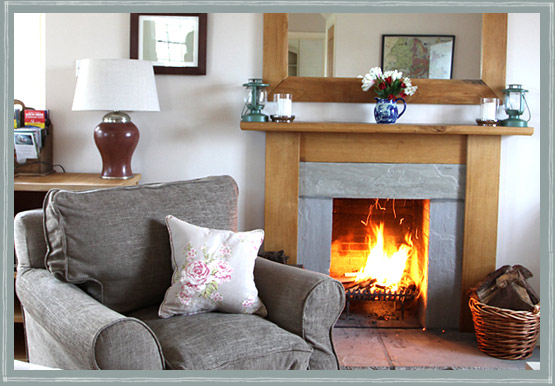 Interior shot of The Arns Cottage